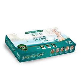 Găng tay đa dụng nhà bếp size L (26 x 12,7 cm) - Hộp 100 cái