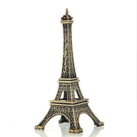 Mô hình tháp Eiffel cao 25 cm (Màu Vàng Rêu)