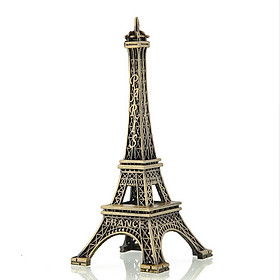 Mô hình tháp Eiffel cao 25 cm (Màu Vàng Rêu)