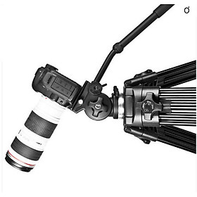 Đảm bảo chất lượng Weifeng WF-717 chuyên nghiệp góc khung 1.8 mét máy ảnh chân máy chụp ảnh giảm chấn thủy lực đầu chân máy
