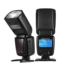 Universal Wireless Camera Flash Light Speedlite GN33 LCD Display for DSLR Cameras