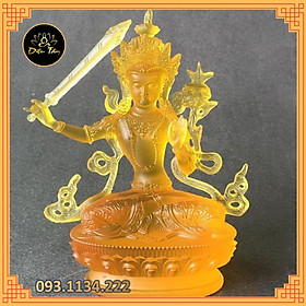 Mua Tượng phật văn thù bồ tát lưu ly - tượng phật mật tông cao 15cm
