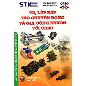 [Download Sách] VẼ, LẮP RÁP TẠO CHUYỂN ĐỘNG VÀ GIA CÔNG KHUÔN VỚI CREO