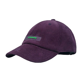 Nón Lưỡi Trai 5THEWAY Tím aka 5THEWAY over Corduroy Dad Cap in PURPLE