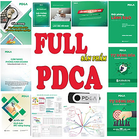 Full Sản Phẩm PDCA - trọn bộ 12 ấn phẩm