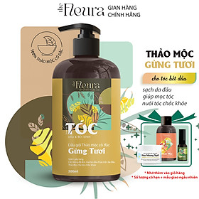 Dầu Gội Gừng Tươi Thảo Mộc The Fleura Cho Tóc Dầu Giúp Mượt Tóc Ngăn Gàu Giảm Rụng Tóc Hỗ Trợ Mọc Tóc