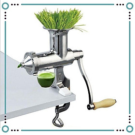 Mua Máy Ép Trái Cây Cỏ Lúa Mì Ép Chậm Bằng Tay Chất Liệu Inox 304