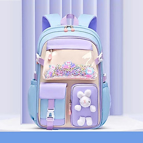 Ba lô học sinh bé gái siêu nhẹ chống nước cao cấp phong cách mới - BEE GEE HS9046