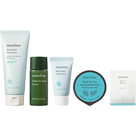 Bộ sản phẩm dưỡng da và cấp ẩm dành cho da mụn Innisfree Bija - 278002194
