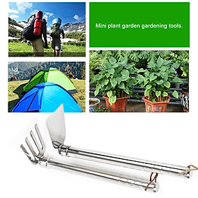 Mini Garden Tool Steel Gardening Hoe Rake Gardener Bonsai Tool Garden Tools