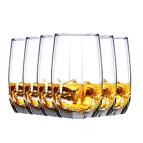 Bộ Cốc Thủy Tinh Uống Rượu Whiskey OCEAN (415ml) (6 Cái)