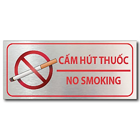 Mua Cấm hút thuốc  biển báo No smoking  bảng báo No smoking  bảng cấm hút thuốc  khu vực hút thuốc giá tốt nhất