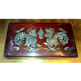 HỘP GỖ HƯƠNG KHẢM NHIỀU MẪU KT 12CM*22CM