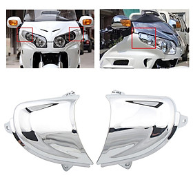 Motorcycle Front Headlight Panel Cover Trim Head Plate Fairing Trim for Honda Goldwing Gold Wing GL1800 GL 1800 2006 2007 2008 2014 2012 New