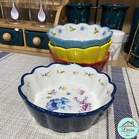Mua Bát sứ tô sứ tròn họa tiết hoa quả dâu tây- phong cách Nhật Bản- KÈM ẢNH THẬT-HÀNG CÓ SẴN