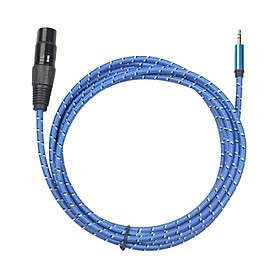 3.5mm Stereo   Plug to Male XLR Audio Adaptor Cable Lead DJ to Laptop