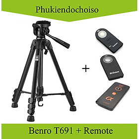 Mua Chân máy ảnh Tripod Benro T691 + Remote cho máy ảnh  Hàng chính hãng