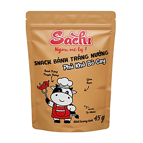 Bánh Tráng Nướng Tẩm Vị Bò Sachi 45gram