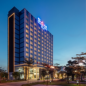 SAM Quảng Bình Hotel 4* - Gói 3N2D Bao Gồm Ăn Sáng, Miễn Phí Pizza Và Tour Tham Quan Dành Cho 02 Người Lớn. Khách Sạn Trung Tâm Thành Phố Cùng Nhiều Tiện Ích Hấp Dẫn