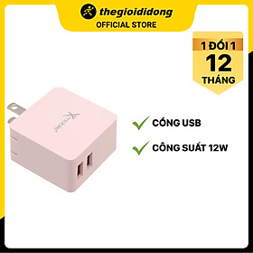 Mua Adapter sạc 2 cổng USB 12W Dual Xmobile DS730-DB - Hàng chính hãng