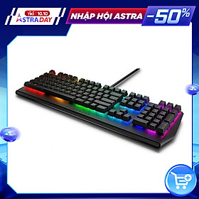 Bàn phím cơ Dell Alienware AW410K (70273596) RGB Mechanical Gaming Keyboard US English | Hàng chính hãng