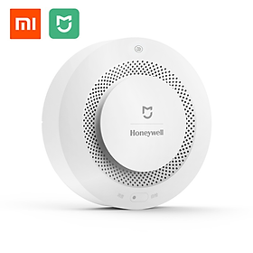 Xiaomi Mijia Smart Smoke Detector Bluetooth Mesh Màn hình báo cháy tương thích Điều khiển từ xa Cảm biến báo động âm thanh An ninh gia đình-Hàng chính hãng