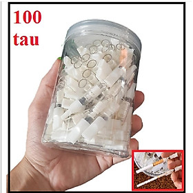 Hộp 100 tẩu lọc thuốc bảo vệ sức khỏe tinh thể nano  - Shop Thành Nhi