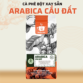 Cà phê Nguyên Chất Arabica Cầu Đất Rang Mộc Đặc Biệt, Ca Phe Hạt Pha Máy, Cafe Pha Phin Ngon Hậu Ngọt Thanh Từ Nông Trại Message Coffee - Bột - 0.5 kg