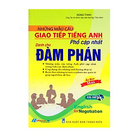 Những Mẫu Câu Giao Tiếp Tiếng Anh Phổ Cập Nhất - Dành Cho Đàm Phán