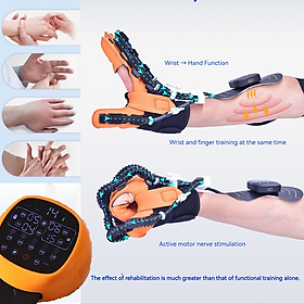 Găng tay robot phục hồi di động cho bệnh hemiplegia đột quỵ mỗi tay áo có cảm biến riêng Color: Right Hand (no host)