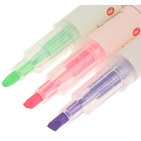 Bút Dạ Quang Đánh Dấu 2 Đầu Chuyên Dùng Cho Học Sinh