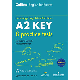 Hình ảnh Cambridge English Qualifications A2 Key - 8 Practice Tests (Quét mã MP3 để nghe file)