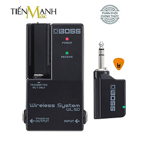 Mua Boss WL-50 Bộ Thu Phát Tín Hiệu Không Dây Wireless System (Pin sạc  Dùng cho Đàn Guitar và mọi loại Nhạc Cụ khác WL50) - Kèm Móng Gẩy DreamMaker