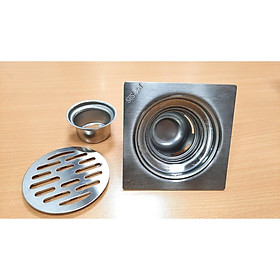 Mua Thoát Sàn Vệ Sinh Chống Hôi-Mùi-Côn Trùng &Trào Ngược tuyệt đối Inox304 phi 100 độ dày 2mm