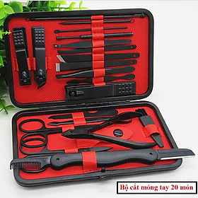 BỘ KỀM CẮT MÓNG TAY TIỆN DỤNG - BỘ KÌM BẤM MÓNG TAY 20 MÓN 