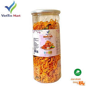 300g KHÔ GÀ LÁ CHANH LON PET CÓ CHỨNG NHẬN VSATTP