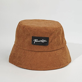 Nón bucket vải nhung tăm - mũ tai bèo Ulzzang Unisex nam nữ phong cách thời trang, cá tính