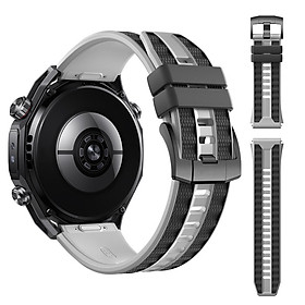 Mua Dây Silicone Ultimate2 Style cho Huawei Watch 3/4/5/6 & Huawei GT 3/4/5/6 Pro & Huawei Watch Ultimate 1/2 Size 22mm - Hàng Chính Hãng