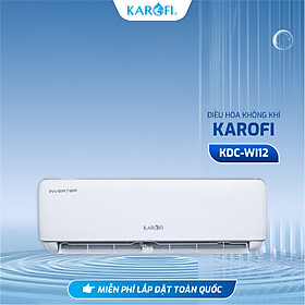 Máy điều hòa treo tường KAROFI KDC-WI12 - Lắp đặt miễn phí toàn quốc - Hàng Chính Hãng