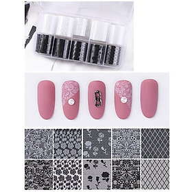 Nail Star Transfer Paper Starry Sky Series Set Nail Sticker 10 Mixed Nail Art Creation