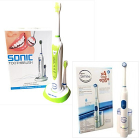 Bộ Bàn Chải New Smile Sonic MAF8101-XL Tặng 1 Bộ Bàn Chải New Smile TR5122