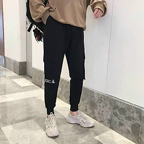 quần kaki túi in, quần kaki nam, quần kaki dài, quần kaki (Unisex nam nữ đều mặc được)