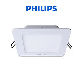 Mua Bộ đèn PHILIPS âm trần vuông DN024B 10W LED6 D100