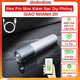 Mua Đèn Pin Mini Siêu Sáng Kiêm Sạc Dự Phòng Khi Khẩn Cấp SCR03 - Chính Hãng dododios