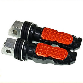 Bộ 2 cái pát gắn gác chân rider hợp kim dành cho các dòng xe honda, xe đạp, xe điện, mô tô, xe máy exciter, AB, SH, vision, lead,…phong cách_MB06-PGC