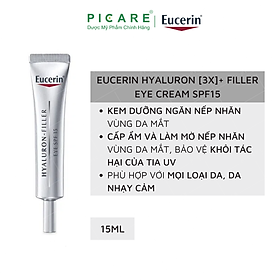 Kem Ngăn Ngừa Lão Hóa Da Vùng Mắt Eucerin Hyaluron - Filler Eye (15ml)