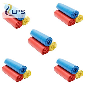 Mua Combo 15 cuộn (5kg) túi đựng rác /  bao đựng rác thương hiệu GIMEX II hàng chính hãng tùy chọn kích cỡ và màu sắc