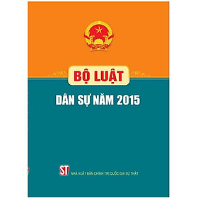 Sách - Bộ luật dân sự 2015 (mới nhất)