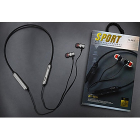  Tai nghe XY-W01 nhét tai không dây âm thanh nổi BT5.0 thể thao chống thấm nước và chống mồ hôi có Mic - Màu xám-Màu Xám