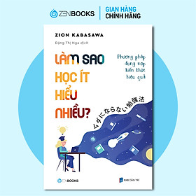 Làm sao học ít hiểu nhiều